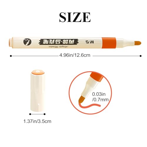 Save on M&G 36-Color Acrylic Paint Markers for Crafts - Image 5