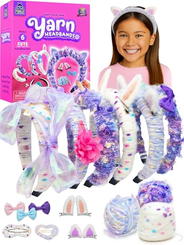 DIY Headband Craft Kit for Girls - Fun Birthday Gift Idea - Image 1