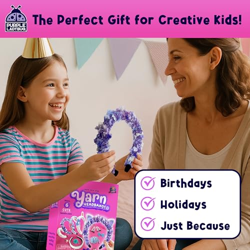 DIY Headband Craft Kit for Girls - Fun Birthday Gift Idea - Image 3
