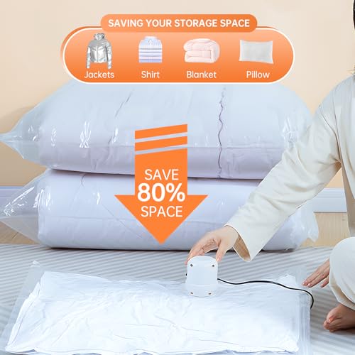 Wesocfit Vacuum Storage Bags 12-Pack with Pump - $19.99 - Image 2