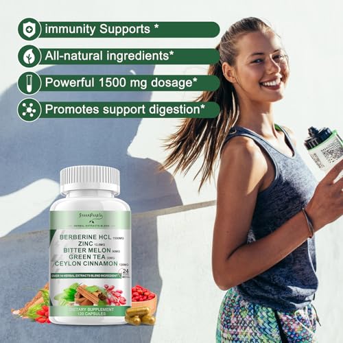 GREENPEOPLE Berberine Supplement - 120 Capsules for Energy & Support - Image 5