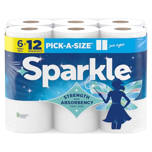 Save 40% on Sparkle Pick-A-Size Paper Towels (6 Rolls)