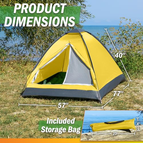 52% Off Wakeman 2-Person Lightweight Camping Tent - Image 2
