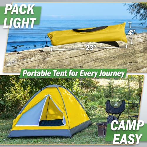 52% Off Wakeman 2-Person Lightweight Camping Tent - Image 5