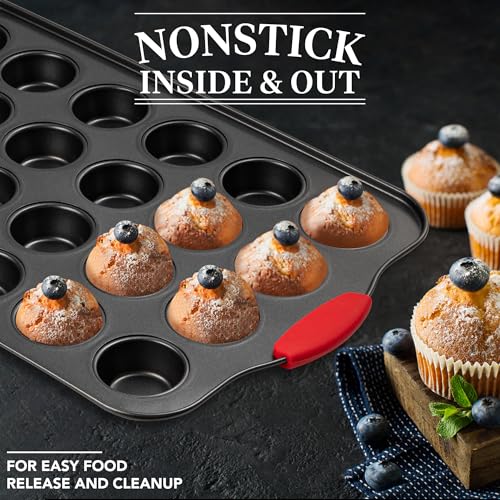 Save 40% on Tiawudi Nonstick Mini Muffin Pan Set - Image 3