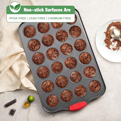 Save 40% on Tiawudi Nonstick Mini Muffin Pan Set - Image 6