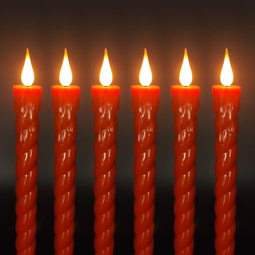 Save 64% on Realistic Flameless Taper Candles with Remote - Image 6