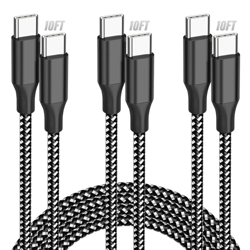 Save on 3-Pack 10ft USB-C Fast Charging Cables with Code - Image 1