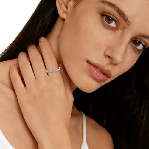 Save 8% on WES Moissanite Wedding Band with Code WEDDBB65 - Image 6