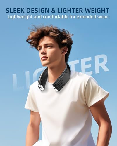 JIAGE Bladeless Neck Fan with 5200mAh Battery - Use Code - Image 6