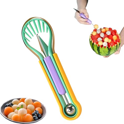 50% Off 4-in-1 Stainless Steel Fruit Cutter Set - Image 1