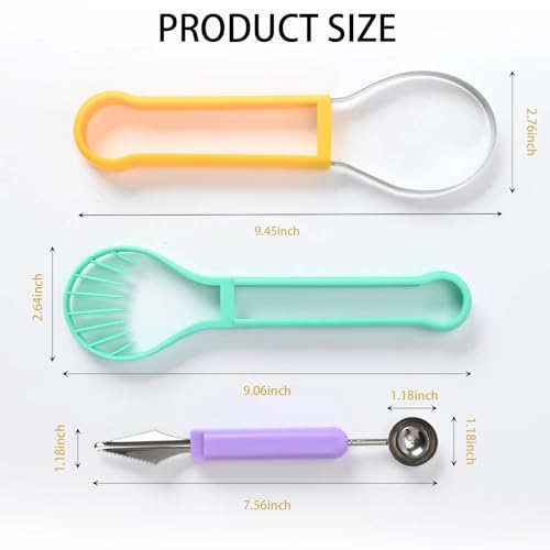 50% Off 4-in-1 Stainless Steel Fruit Cutter Set - Image 2