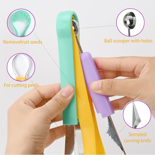 50% Off 4-in-1 Stainless Steel Fruit Cutter Set - Image 4