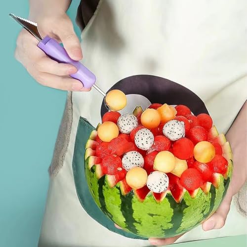 50% Off 4-in-1 Stainless Steel Fruit Cutter Set - Image 5