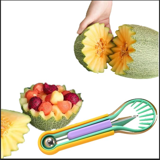 50% Off 4-in-1 Stainless Steel Fruit Cutter Set - Image 6