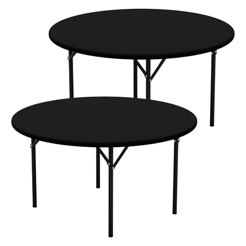 50% Off misaya 2-Pack Stretch Round Tablecloths - Image 1