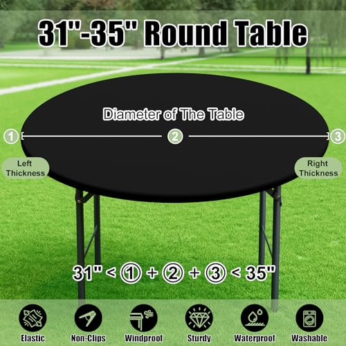 50% Off misaya 2-Pack Stretch Round Tablecloths - Image 6