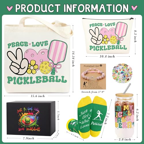 50% Off JoycuFF Pickleball Gift Set for Women & Girls - Image 2