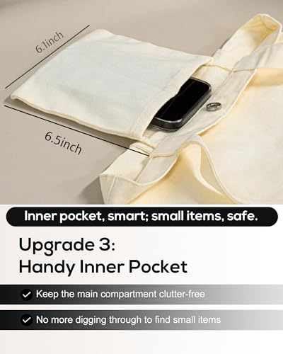 50% Off DYALE Canvas Tote Bag with Double-Sided Prints - Image 4