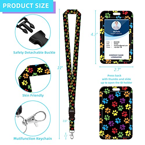 50% Off ID Badge Holder with Retractable Reel & Lanyard - Image 3