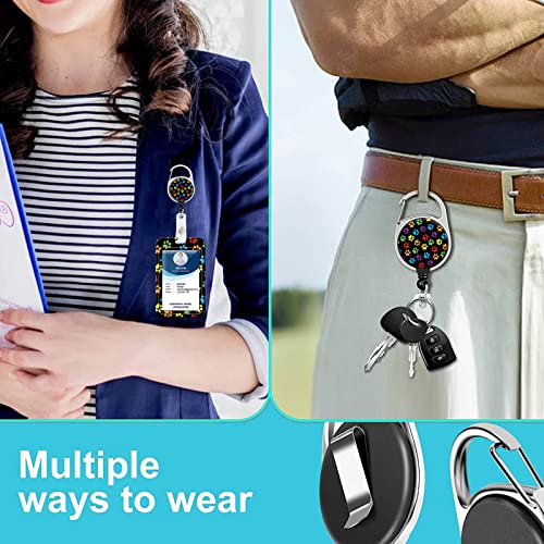 50% Off ID Badge Holder with Retractable Reel & Lanyard - Image 4