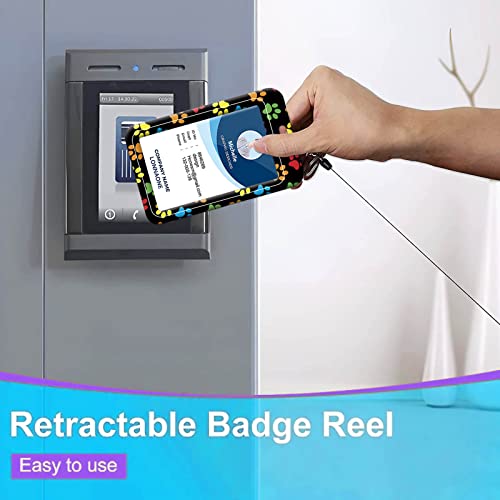 50% Off ID Badge Holder with Retractable Reel & Lanyard - Image 5