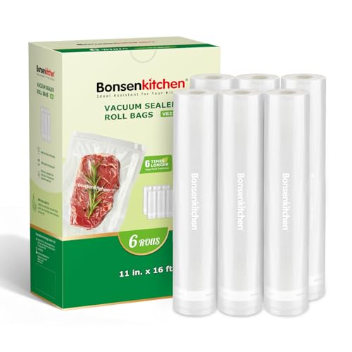 Save 14% on Bonsenkitchen Vacuum Sealer Bags (6 Rolls) - Image 1