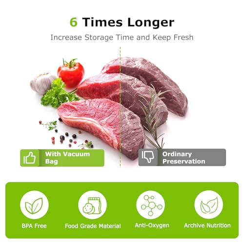 Save 14% on Bonsenkitchen Vacuum Sealer Bags (6 Rolls) - Image 7