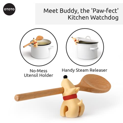35% Off OTOTO Funny Dog Spoon Rest - Cute Kitchen Gadget - Image 3