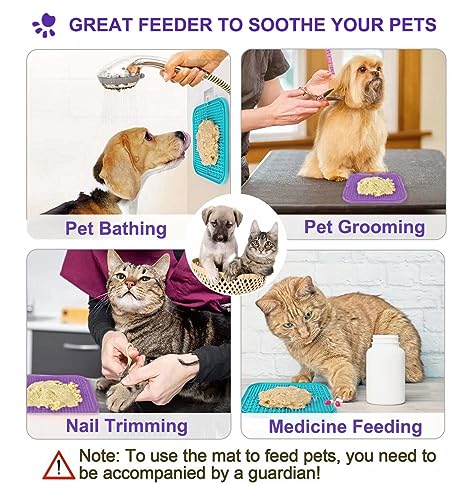 20% Off Lesipee Licking Mat for Dogs & Cats 2-Pack - Image 5