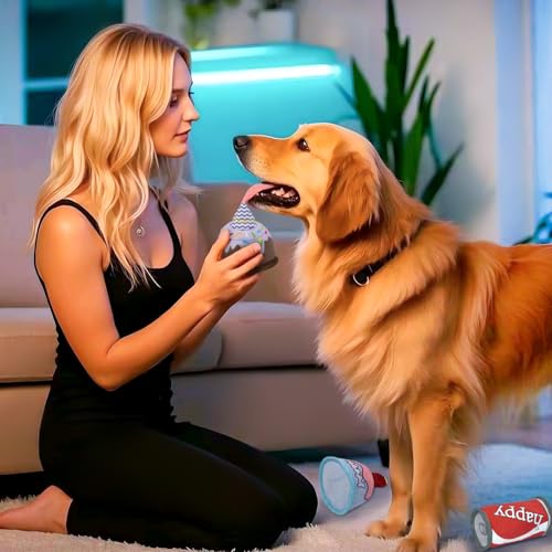 50% Off No-Stuffing Dog Birthday Toy with Squeaky Balls - Image 7