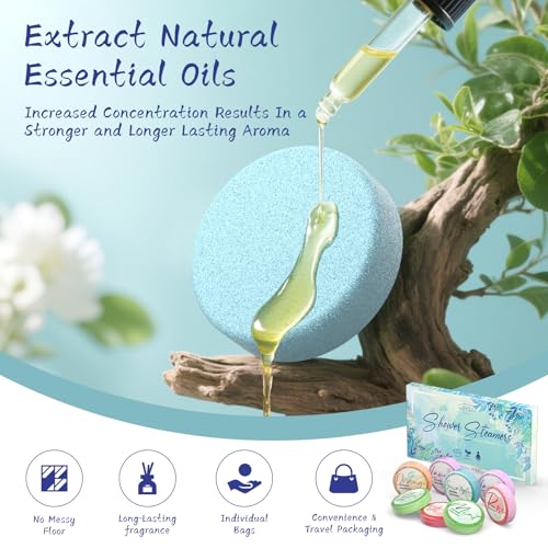 50% Off Aromatherapy Shower Steamers 8-Pack - Use Code OTNLZKLN - Image 3