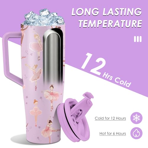 52% Off Ballet Tumbler - 40oz Insulated Travel Mug - Image 4