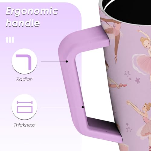 52% Off Ballet Tumbler - 40oz Insulated Travel Mug - Image 5
