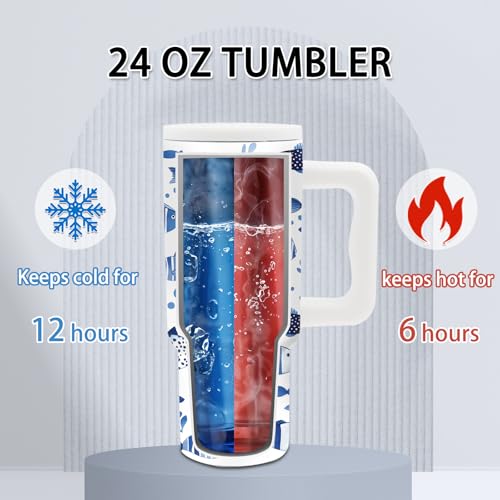 52% Off Tropical Fish Tumbler - Insulated Travel Mug - Image 3