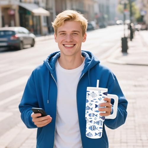 52% Off Tropical Fish Tumbler - Insulated Travel Mug - Image 7