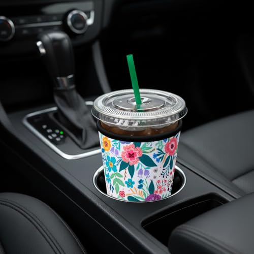 3-Pack Reusable Coffee Cup Sleeves - Keep Drinks Cold & Hands Dry - Image 5
