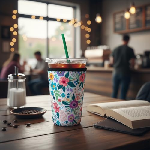 3-Pack Reusable Coffee Cup Sleeves - Keep Drinks Cold & Hands Dry - Image 7