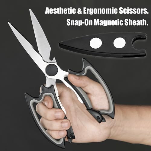 OMDAR Bat Kitchen Scissors 2-Pack with Code JTQJERYT - Image 3