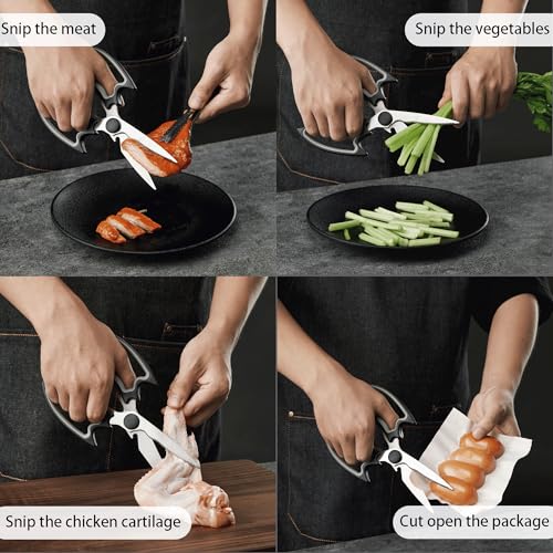 OMDAR Bat Kitchen Scissors 2-Pack with Code JTQJERYT - Image 5