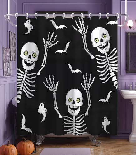 Halloween Shower Curtain for Bathroom - Under $5 - Image 5