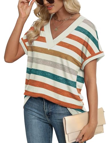 Save 11% on WIHOLL Women's Summer V-Neck Tops - Image 4