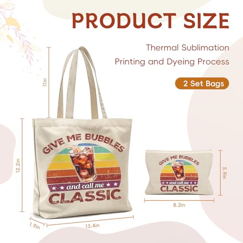 50% Off Aesthetic Canvas Tote Bag for Women - Image 4
