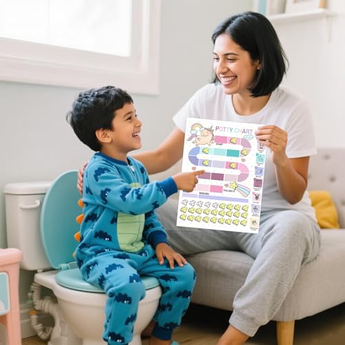 50% Off Reusable Magnetic Potty Training Chart for Toddler Girls - Image 3