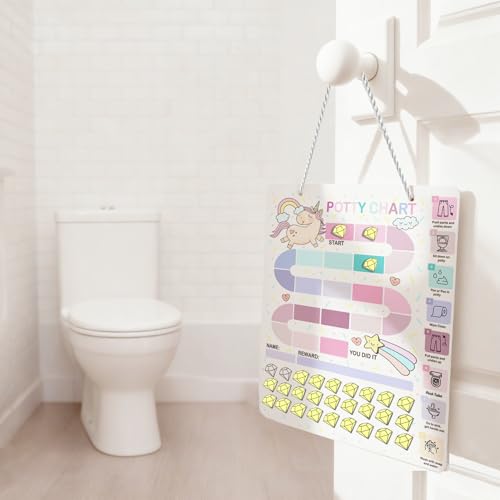 50% Off Reusable Magnetic Potty Training Chart for Toddler Girls - Image 4