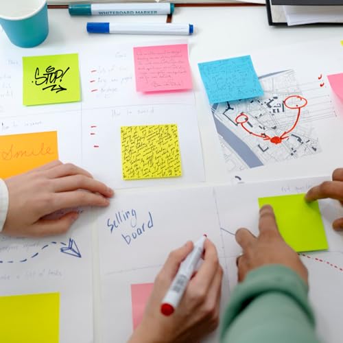 50% Off 8-Pack Colorful Sticky Notes for Office & School - Image 6