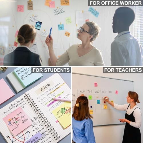 50% Off 8-Pack Colorful Sticky Notes for Office & School - Image 7