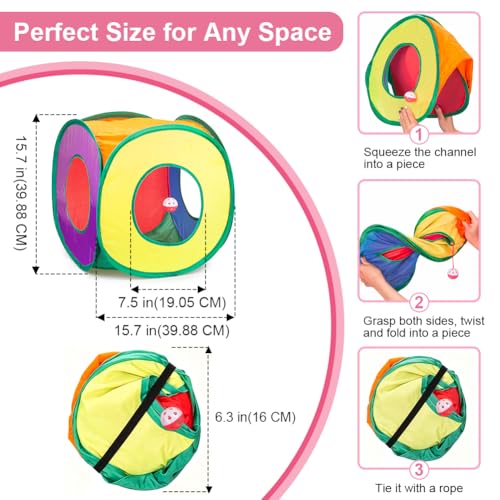 Save 30% on 33-Piece Interactive Cat Toy Set with Tunnel - Image 4