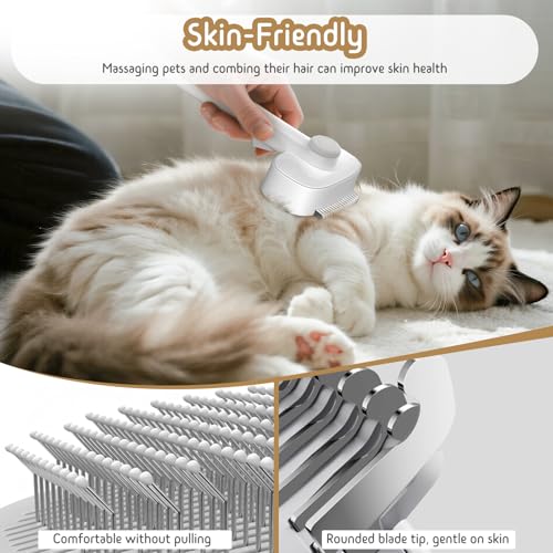 Save 38% on Self-Cleaning Pet Brush for Dogs & Cats - Image 4