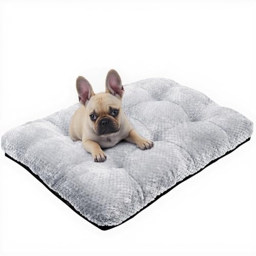 50% Off CLKHOWL Washable Plush Dog Bed for Crates - Image 1